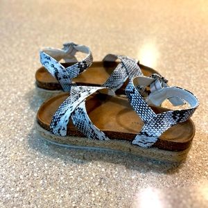 Pierre Dumas Snakeskin Espadrilles